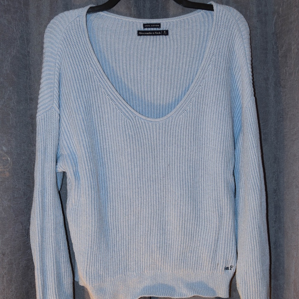 Blue Oversized Sweater